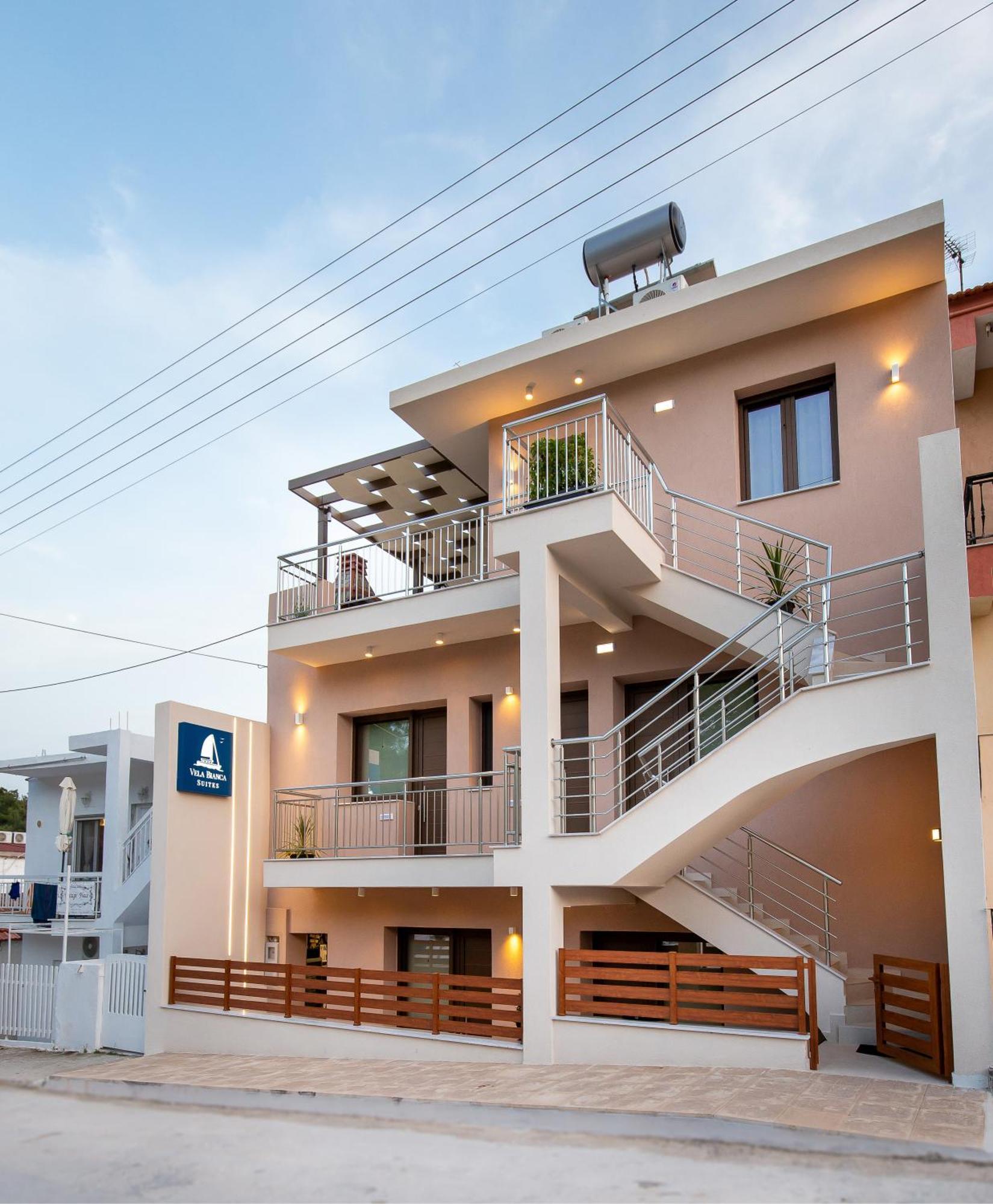 Vela Bianca Suites يميناريا المظهر الخارجي الصورة